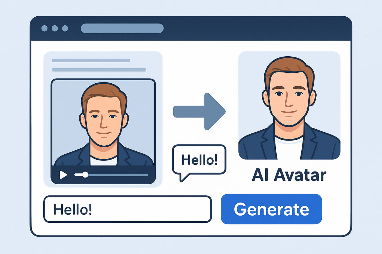 «Видео-двойник спикера» — готовые ролики по тексту, без студии и пересъёмок