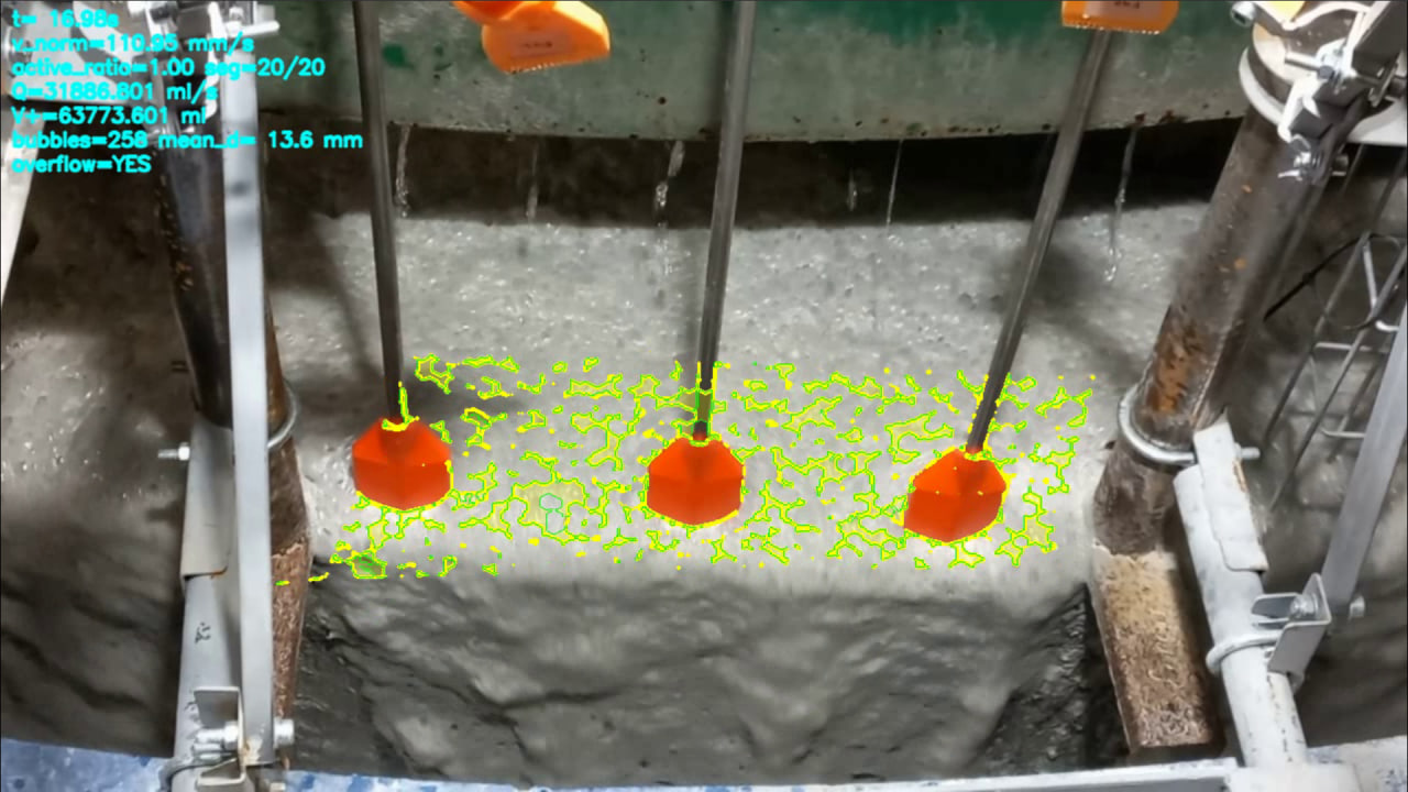 Комплекс технического зрения для флотации